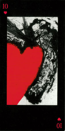 Alexander N&uuml;sslein, Das Kartenspiel, e.a. muenchen, k&uuml;nstlerische Druckgrafik